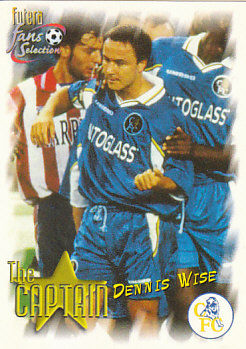 Dennis Wise Chelsea 1999 Futera Fans' Selection #94